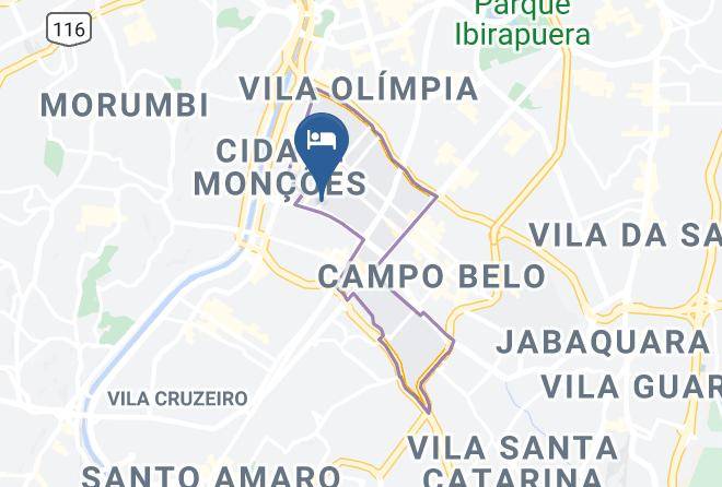 Sao Paulo Itaim Bibi - Gran Estanconfor Veranda Berrini Maps