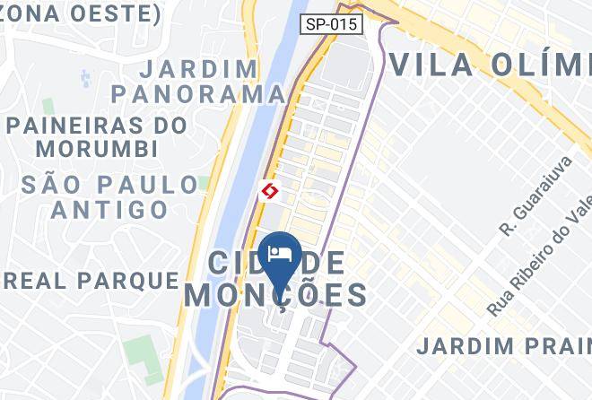 Sao Paulo Itaim Bibi - Gran Estanplaza Berrini Maps