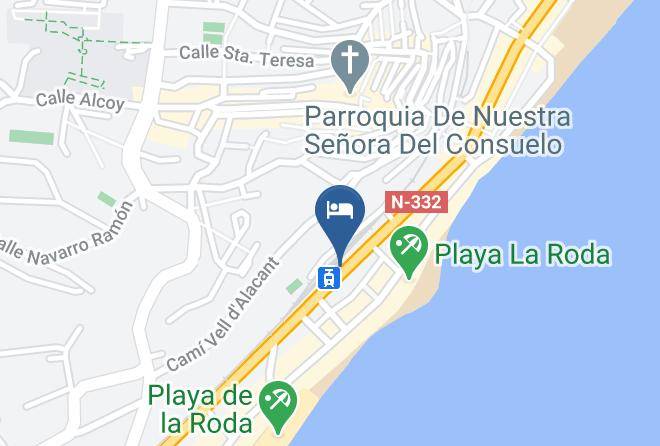 Alicante - Gran H La Marina Hotel Maps