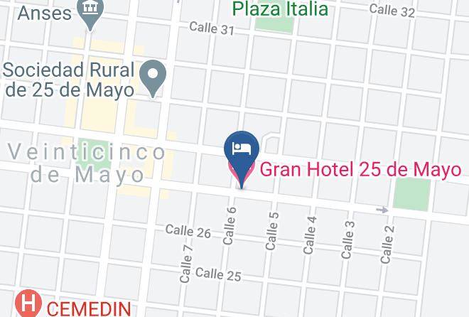 25 De Mayo - Gran Hotel 25 De Mayo Maps