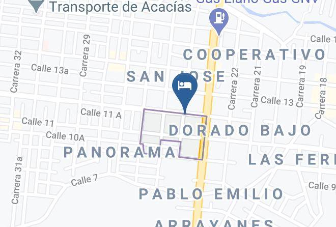 Acacias - Gran Hotel Acacias Maps