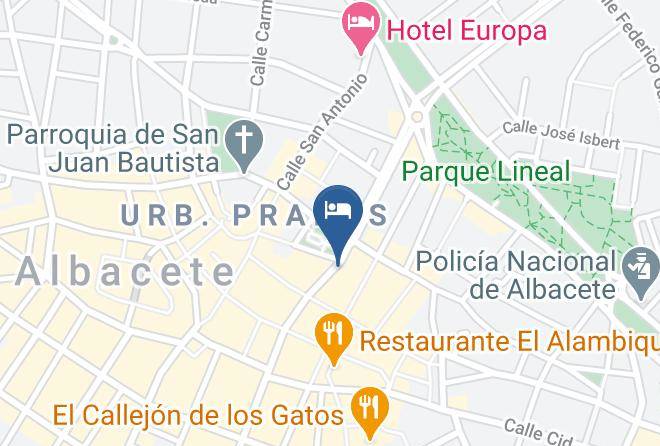 Albacete - Gran Hotel Albacete Maps