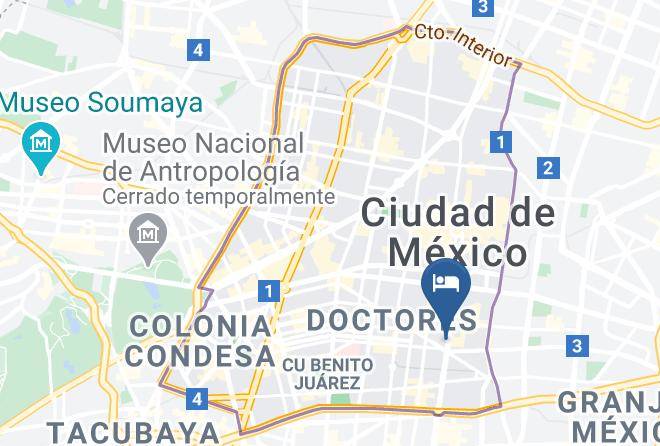 Cuauhtemoc - Gran Hotel Amazonas Maps