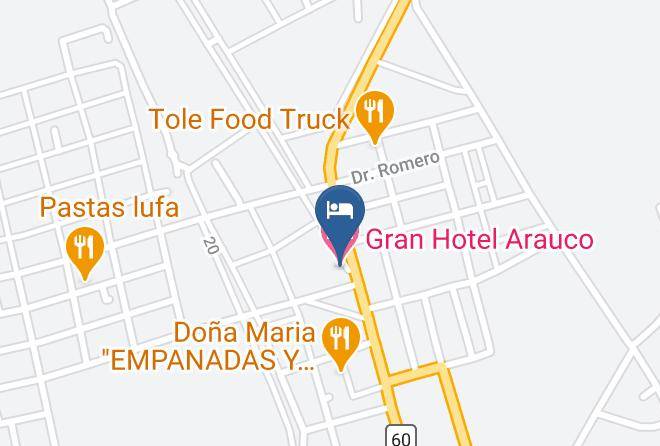 Arauco - Gran Hotel Arauco Maps