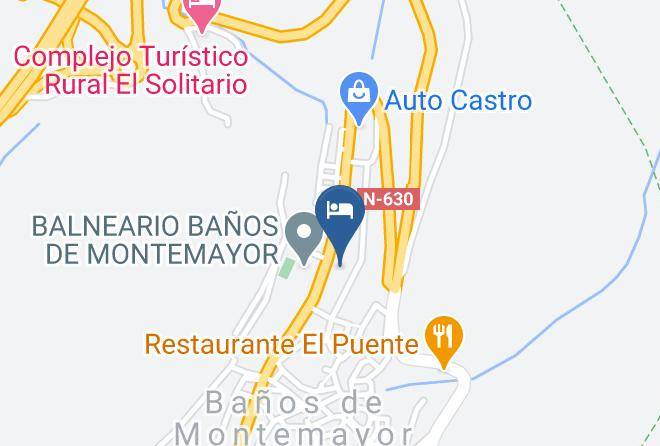 Caceres - Gran Hotel Balneario Maps