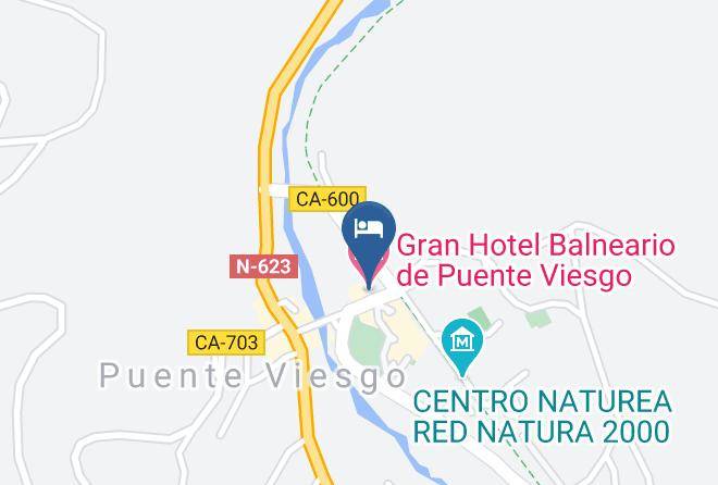 Puente Viesgo - Gran Hotel Balneario De Puente Viesgo Maps