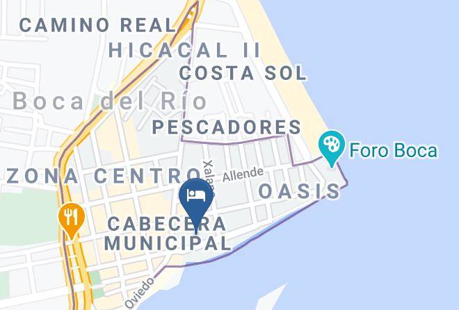 Gran Hotel Boulevard Map