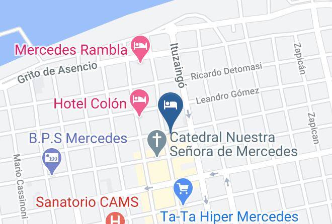 Mercedes - Gran Hotel Brisas Del Hum Maps