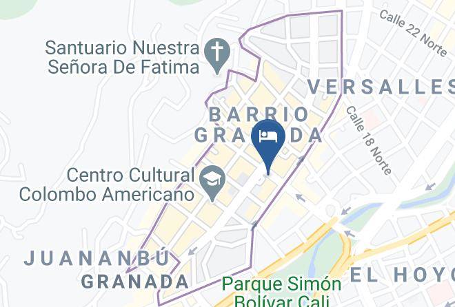 Cali - Gran Hotel Cali Maps