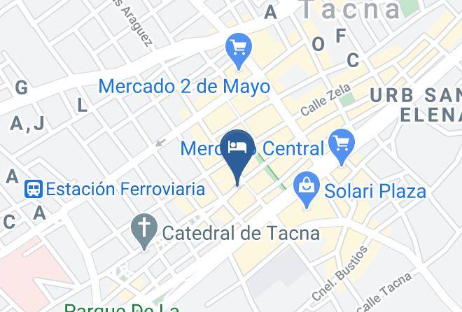 Gran Hotel Central Map