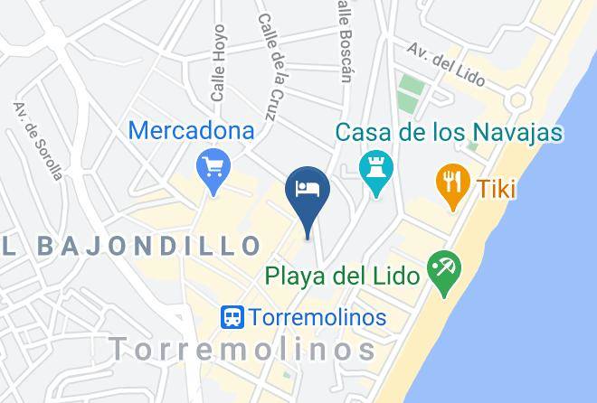 Malaga - Hotel Gran Cervantes By Bluesea Maps