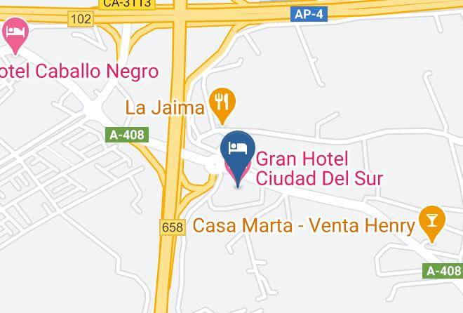 Cadiz - Gran Hotel Ciudad Del Sur Maps