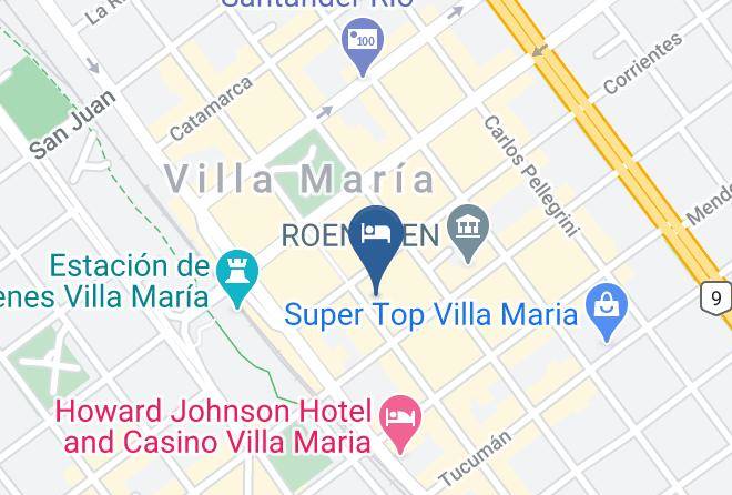 General San Martin Department - Gran Hotel Colon Maps