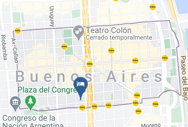 Autonomous City Of Buenos Aires - Gran Hotel De La Paix Maps