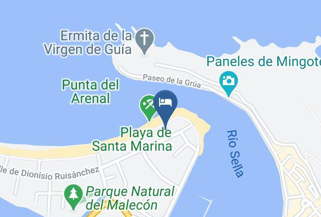 Asturias - Gran Hotel Del Sella Maps