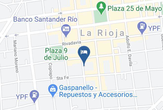La Rioja - Gran Hotel Embajador Maps