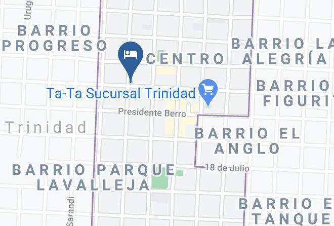 Trinidad - Gran Hotel Flores Maps