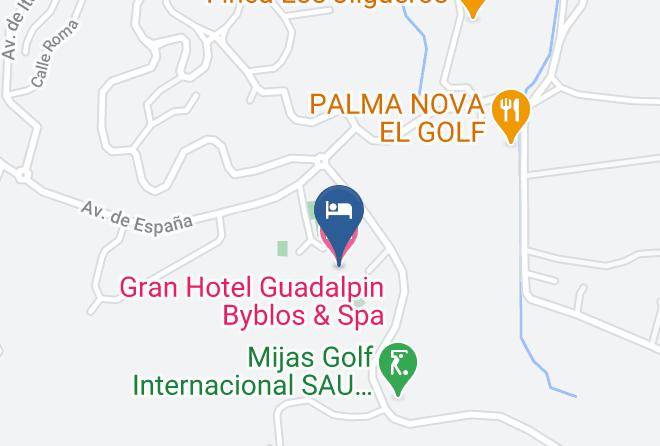 Gran Hotel Guadalpin Byblos & Spa Map