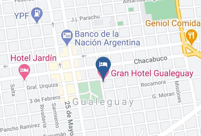 Gualeguay - Gran Hotel Gualeguay Maps