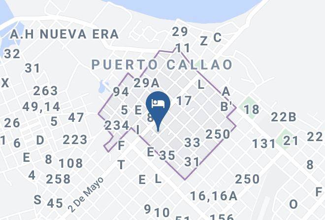 Coronel Portillo - Gran Hotel Gusbet Maps
