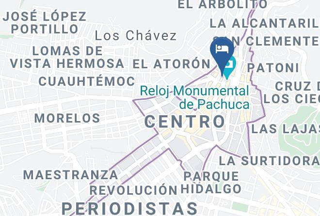 Pachuca De Soto - Gran Hotel Independencia Maps