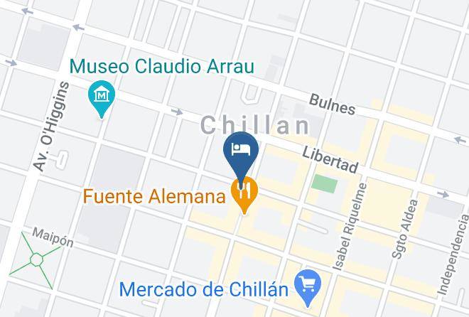 Diguillin - Gran Hotel Isabel Riquelme Maps