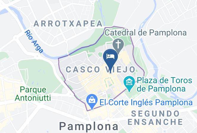 Navarra - Gran Hotel La Perla Maps