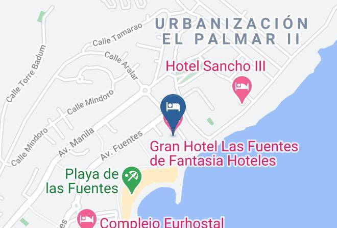 Castellon - Gran Hotel Las Fuentes De Fantasia Hoteles Maps