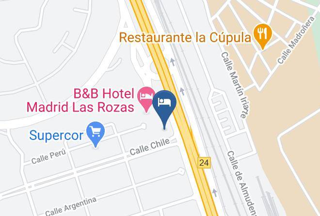 Madrid - Gran Hotel Attica21 Las Rozas Maps