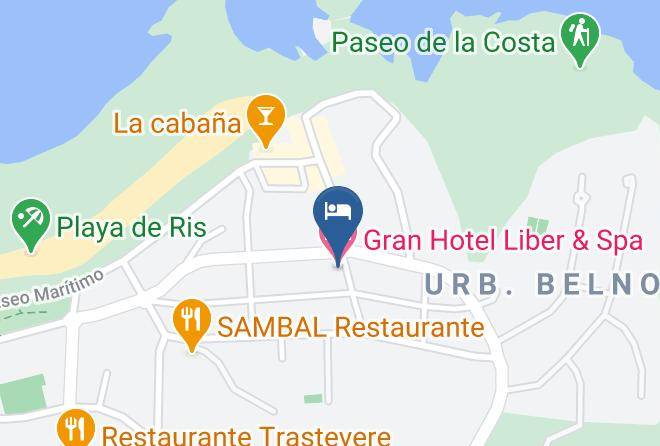 Noja - Gran Hotel Liber & Spa Maps