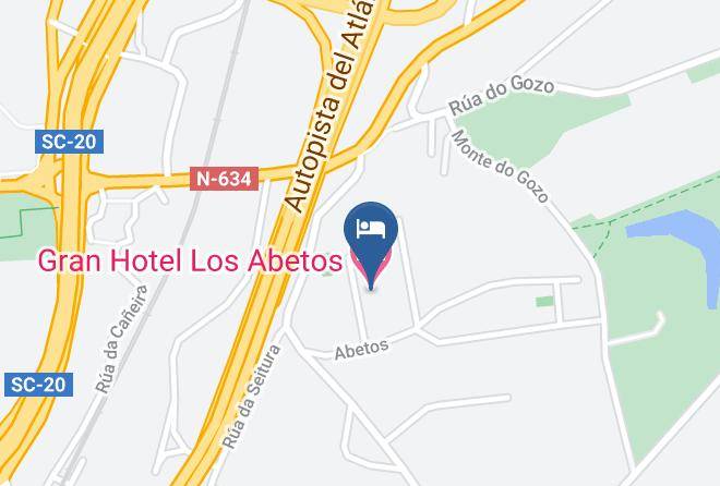 Auna - Gran Hotel Los Abetos Maps