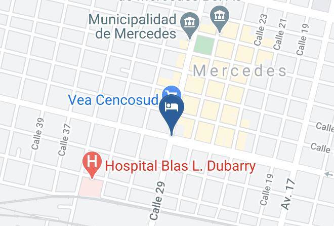 Mercedes - Gran Hotel Mercedes Maps