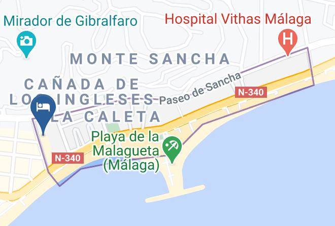 Malaga - Gran Hotel Miramar Gl Maps