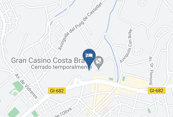 Girona - Gran Hotel Monterrey Maps