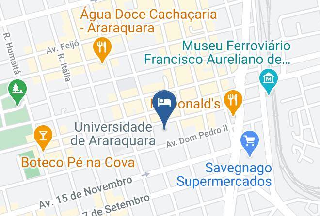 Araraquara - Gran Hotel Morada Do Sol Maps