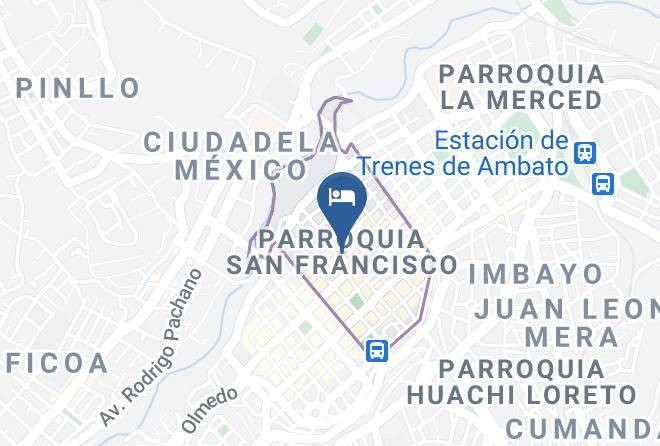 Ambato - Gran Hotel Napoleon Maps