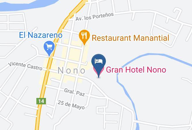 San Alberto Department - Gran Hotel Nono Maps