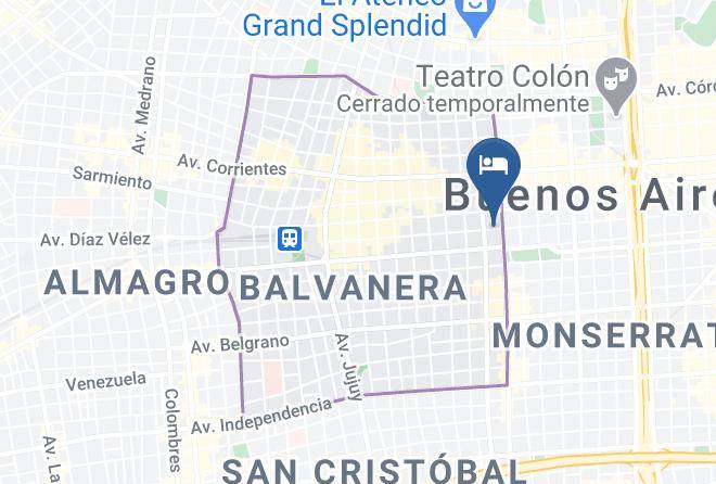 Balvanera - Gran Hotel Oriental Maps