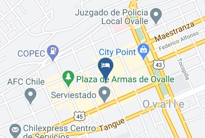 Limari Province - Gran Hotel Ovalle Maps