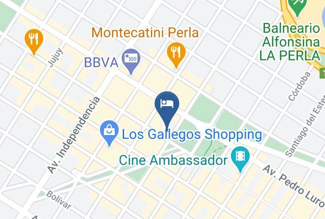 General Pueyrredon Partido - Gran Hotel Panamericano Maps