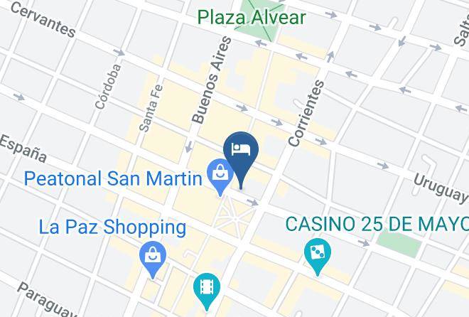 Parana - Gran Hotel Parana Maps