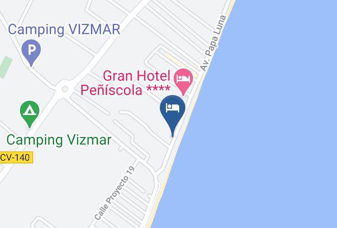Castellon - Gran Hotel Peniscola Maps