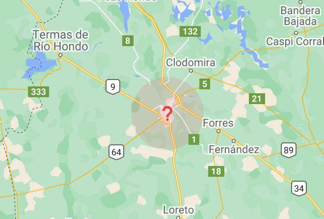 Santiago Del Estero - Gran Hotel Principado Maps