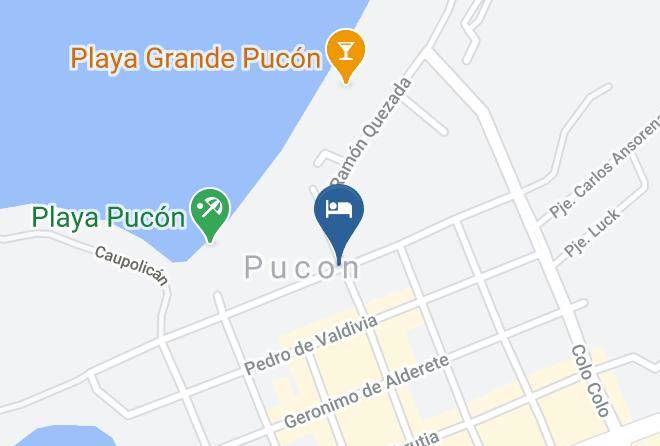 Cautin Province - Gran Hotel Pucon Maps