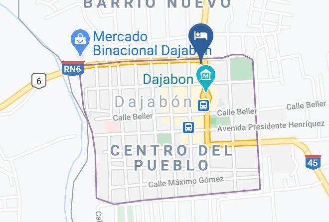 Dajabon - Gran Hotel Raydan Maps