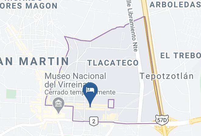 Tepotzotlan - Gran Hotel Real Maps