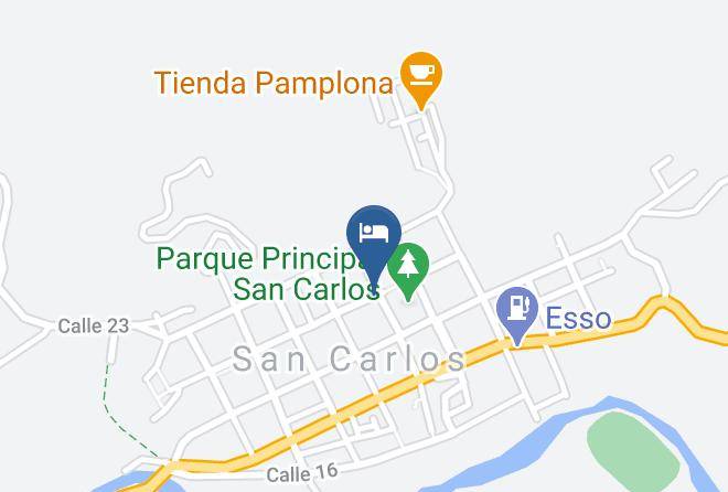 San Carlos - Gran Hotel San Carlos Maps