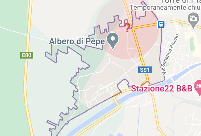 Pisa - Gran Hotel San Rossore Maps