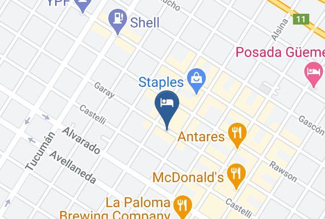 General Pueyrredon Partido - Hotel Bagu Santander Maps