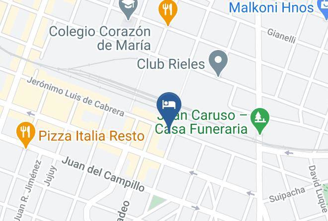 Cordoba - Gran Savoy Hotel Maps